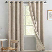 Nordic Blockout Eyelet Single Panel Curtain